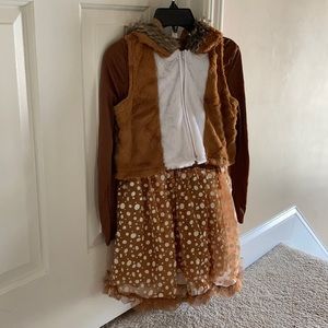 DEER COSTUME FOR GIRLS WORN ONCE